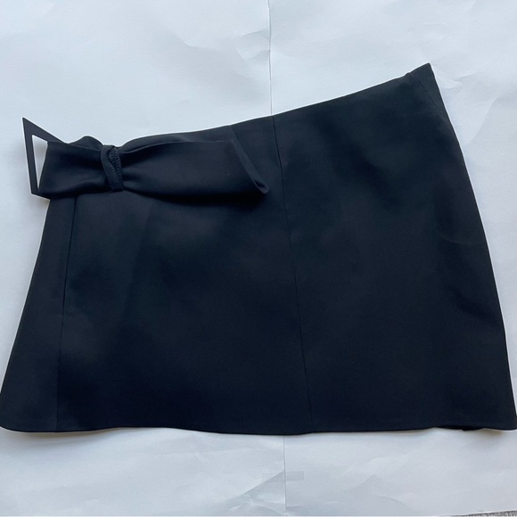 LAST CHANCE NWT Mugler x H&M Wool Mini Skirt Size 10 - Picture 2 of 7